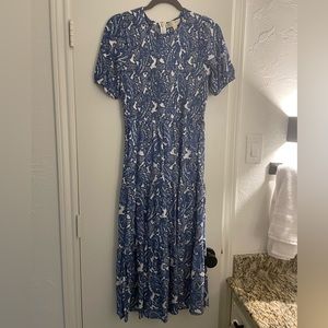 Michael Kors Midi Ruched Dress - Size S